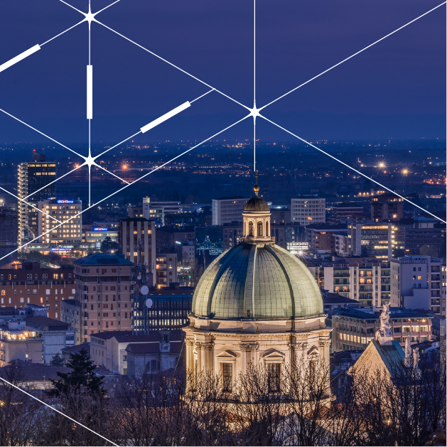 inteliLIGHT smart street lighing_Zhaga socket, used for a large scale LoRaWAN™ implementation in Brescia, Italy Smart public lighting project in Brescia, Northern Italy