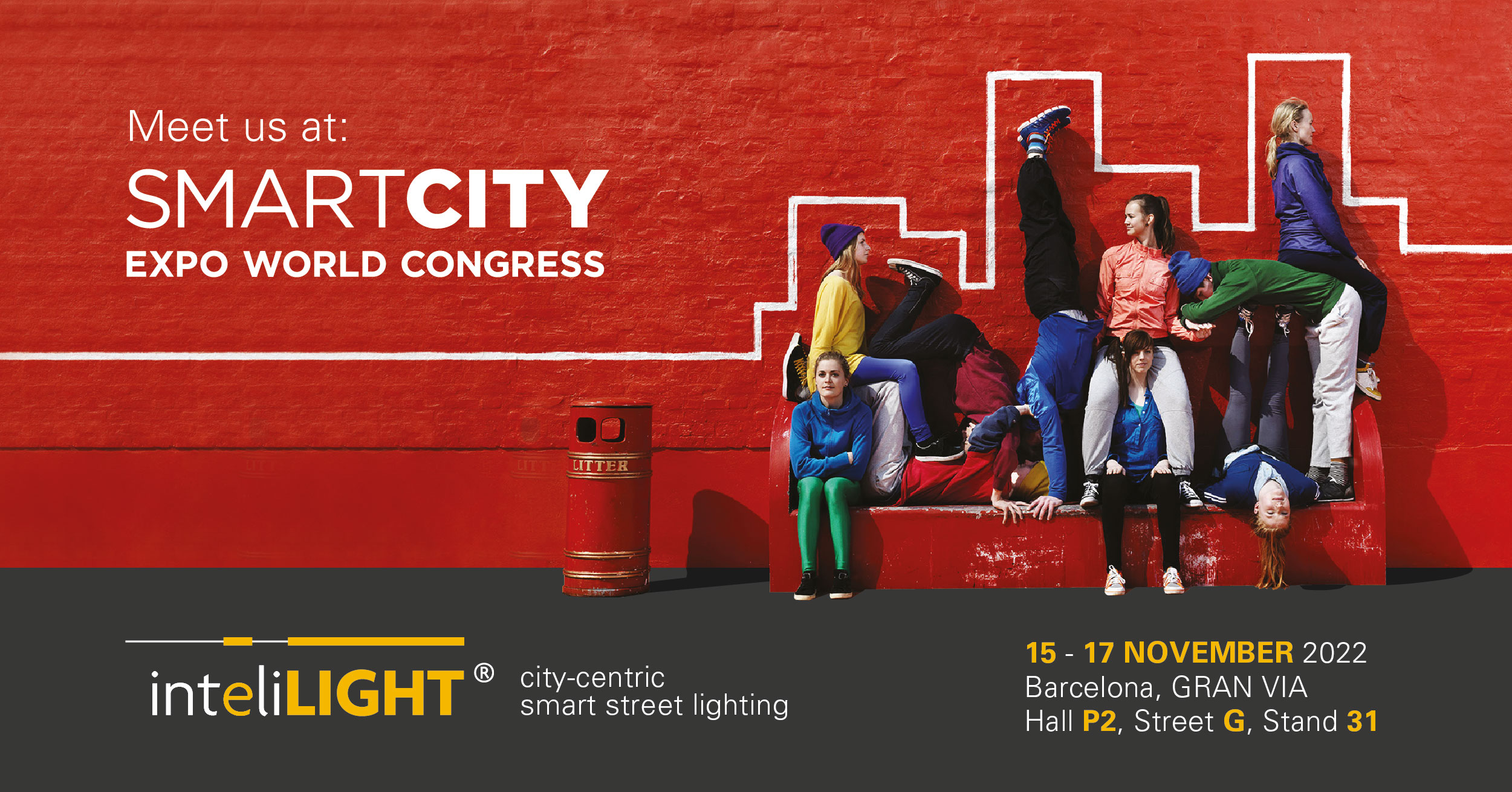City-centric smart street lighting solution at light + building 2022