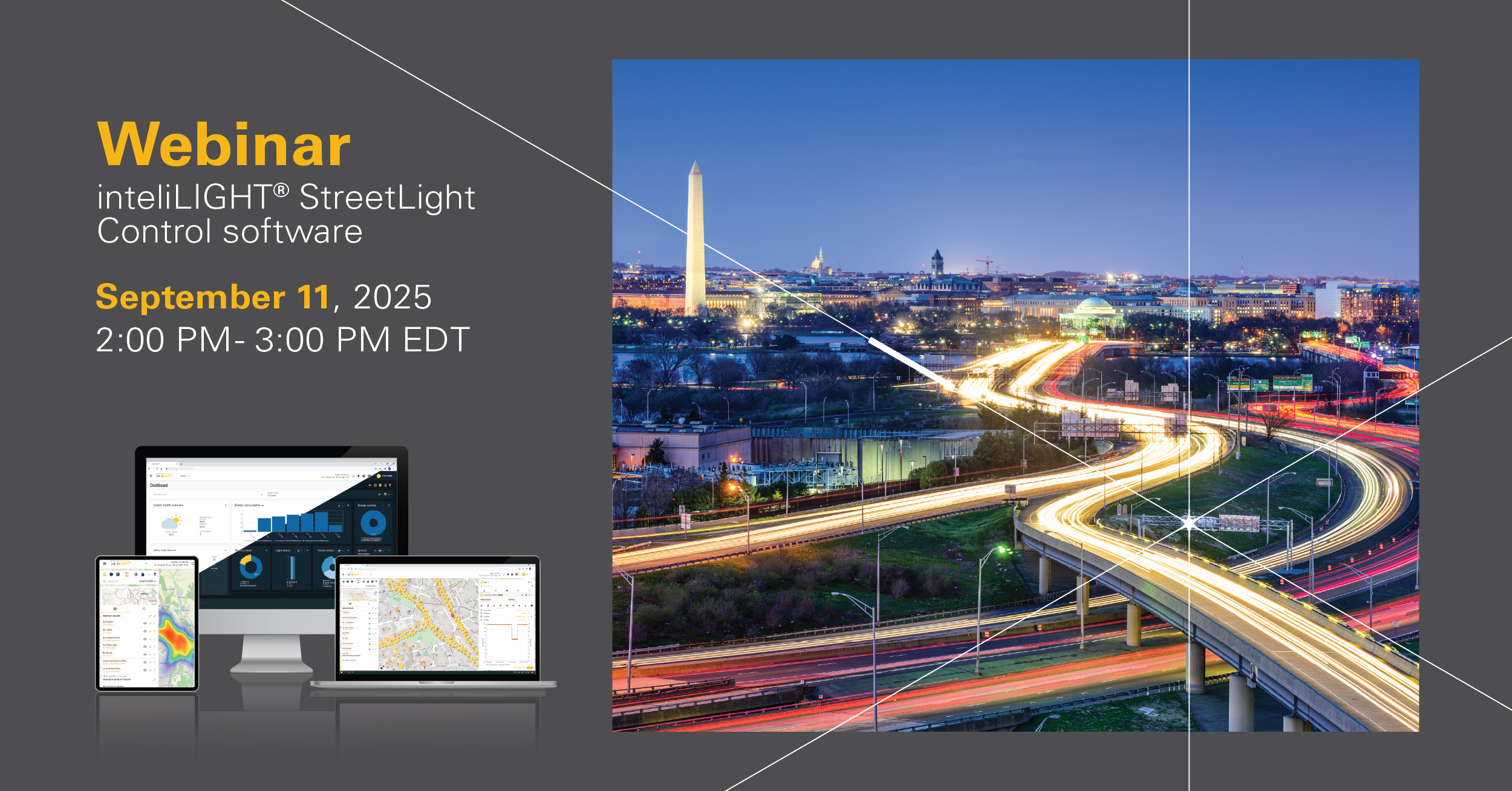 inteliLIGHT smart street lighting webinar